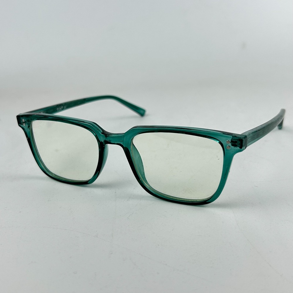 TIJN T1039 Unisex Eyeglasses Frame‎ Green & Black Plastic Full Rim 50-19-144 mm